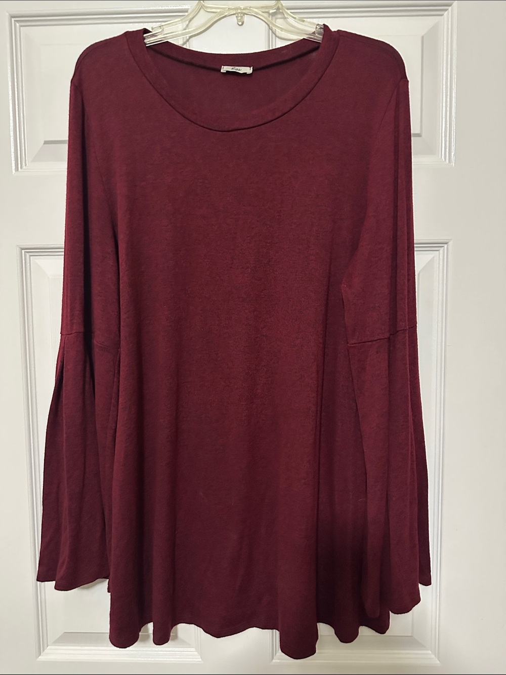 EGY Tunic with fluted sleeves size XL